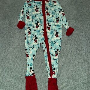 Little Sleepies Mickey Winter Wonderland